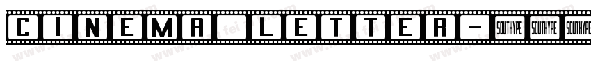 Cinema Letter字体转换